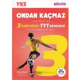 Kültür Yayınları TYT 3 İleri Düzey Denemesi