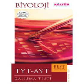 Kültür Yayınları TYT AYT Biyoloji Best Çalışma Testi