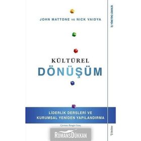Kültürel Dönüşüm - John Mattone,Nick Vaidya
