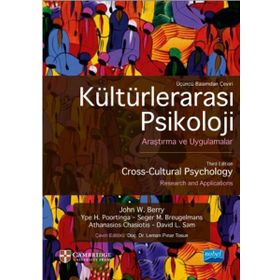 Kültürlerarası Psikoloji - John W. Berry Ype H. Poortinga Seger M. Breugelmans Athanasios Chasiotis David L. Sam