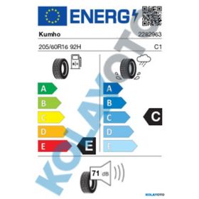 Kumho 205/60 R16 92H Solus HA31 Dört Mevsim Lastiği
