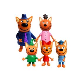 Kumik Kid E Cats 5'li Oyuncak Figür