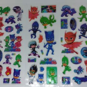 Kumik Pj Masks 3'lü Set Sticker