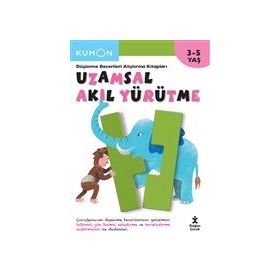 Kumon - Uzamsal Akıl Yürütme - Düşünme Becerileri Alıştırma Kitabı
