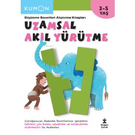 Kumon - Uzamsal Akıl Yürütme - Düşünme Becerileri Alıştırma Kitabı