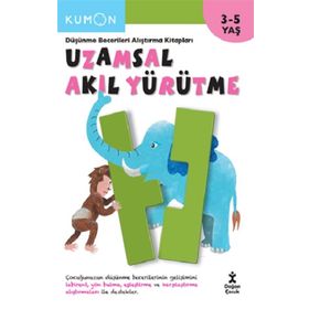 Kumon - Uzamsal Akıl Yürütme - Düşünme Becerileri Alıştırma Kitabı