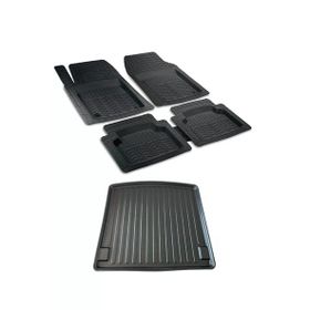 Kumsal Otomotiv Ford Focus 2 Sedan Bagaj Havuzu 3D Profesyonel Siyah Oto Paspas