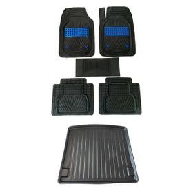 Kumsal Otomotiv Ford Focus 3 Sedan Kalın Stepne 2011 2014 Bagaj Havuzu Negro Mavi Oto Paspas Seti