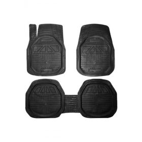 Kumsal Otomotiv Skoda Octavia 2012 2016 3D Extra Havuzlu Siyah Oto Paspas