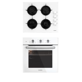 Kumtel A6 SF2 MT + KO 40 TAHDF Beyaz 2'li Ankastre Set