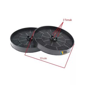 Kumtel DP6X / DA6-833 Aspiratör & Davlumbaz Aktif Karbon Filtresi