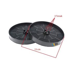 Kumtel DP6X / DA6-833 Aspiratör & Davlumbaz Aktif Karbon Filtresi