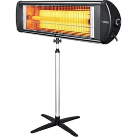 Kumtel EX-23 Siyah 2300 W Dikey Infrared Ecoray Infrared Isıtıcı