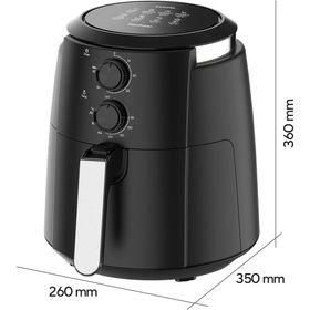 Kumtel HAF-01 4.7 lt Siyah Airfryer