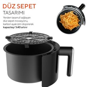 Kumtel HAF-05 Fastfryer 2 lt Yağsız Airfryer