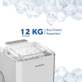 Kumtel HIM-02 Taşınabilir Otomatik Buz Makinesi