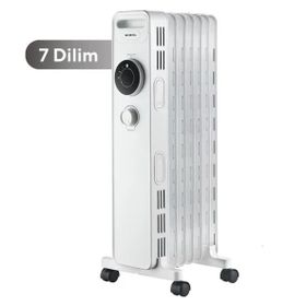 Kumtel KUM-1220S 7 Dilim Beyaz Radyatör