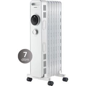 Kumtel KUM-1220S 7 Dilim Beyaz Radyatör