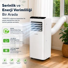 Kumtel Kusunoki KMPAC-7 7000 BTU Portatif Klima