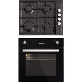 Kumtel La Yola B66 S2 - KO 410BF Siyah 2'li Ankastre Set