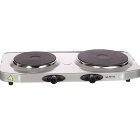 Kumtel LX-7021 2 Gözlü Elektrikli Metal Yüzeyli Set Üstü Ocak Gri
