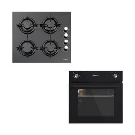 Kumtel Seta6S2 Fırın+40TAHDF Ocak 2'li Ankastre Set