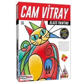 Kumtoys 5001 Cam Vitray - Glass Painting / +6 yaş