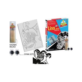 Kumtoys 5004 Linol Baskı Hobi Seti