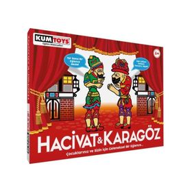 Kumtoys Hacivat Karagöz Eğlence Oyunu
