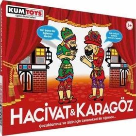 Kumtoys Hacivat Karagöz Eğlence Oyunu