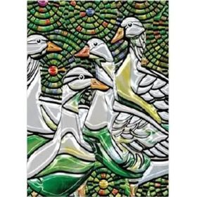 Kumtoys KUM-03 20x30 cm Eğitim Materyalleri Jel Mosaic Kabartma Sanatı Boyama Seti