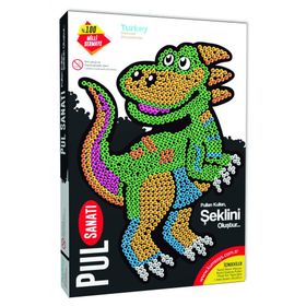 Kumtoys KUM-04 22x32 cm Eğitim Materyalleri Pul Sanatı Tsarım Seti