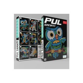 Kumtoys KUM-04 22x32 cm Eğitim Materyalleri Pul Sanatı Tsarım Seti