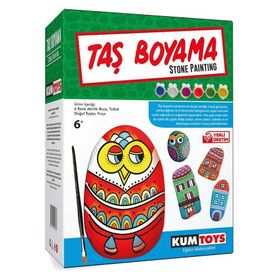 Kumtoys Taş Boyama Seti