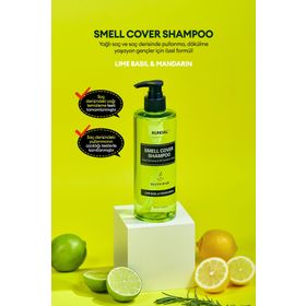 Kundal Gençler İçin Sebum Dengeleyici Smell Cover 400 ml Lime Basil Mandarin Bakım Şampuanı
