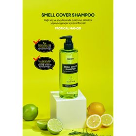 Kundal Gençler İçin Sebum Dengeleyici Smell Cover 400 ml Tropical Mango Bakım Şampuanı