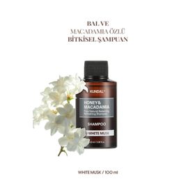 Kundal Kırılma Karşıtı Besleyici Honey Macadamia Nature 100 ml White Musk Bakım Şampuanı