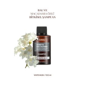 Kundal Kırılma Karşıtı Besleyici Honey Macadamia Nature 100 ml White Musk Bakım Şampuanı