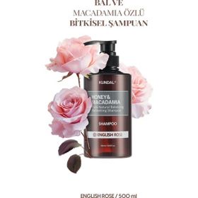 Kundal Kırılma Karşıtı Besleyici Honey Macadamia Nature 500 ml English Rose Bakım Şampuanı