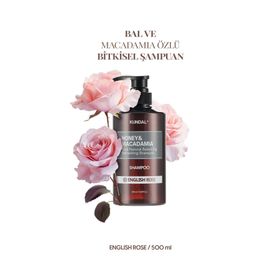 Kundal Kırılma Karşıtı Besleyici Honey Macadamia Nature 500 ml English Rose Bakım Şampuanı
