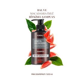 Kundal Kırılma Karşıtı Besleyici Honey Macadamia Nature 500 ml Pink Grapefruit Bakım Şampuanı
