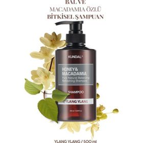 Kundal Kırılma Karşıtı Besleyici Honey Macadamia Nature 500 ml Ylang Ylang Bakım Şampuanı