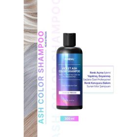 Kundal Sarı-Küllü Saçlara Özel Renk Koruyucu Ash Color 300 ml Pear Freesia Bakım Şampuanı