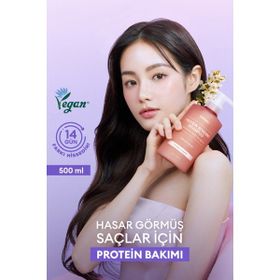 Kundal Yoğun Onarıcı ve Isı Koruyucu Protein Bonding 500 ml Ylang Ylang Bakım Şampuanı