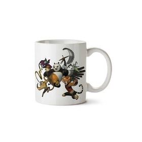 Kung Fu Panda Characters Png Baskılı Kupa Bardak