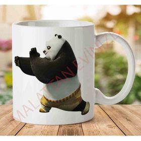 Kung Fu Panda Fighting Png Baskılı Kupa Bardak