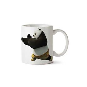Kung Fu Panda Fighting Png Baskılı Kupa Bardak
