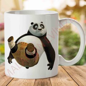 Kung Fu Panda Vector Png Baskılı Kupa Bardak