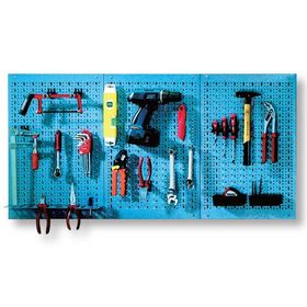 Küpper 120x60 cm 3 Parça Çelik Delikli Duvar Panosu