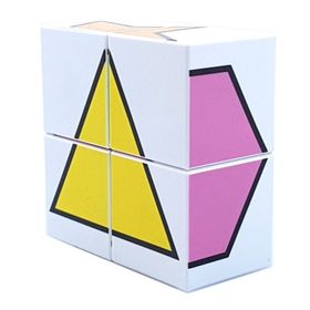 Küpss Manyetik Puzzle Şekiller - 4 Küp